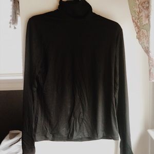 Black turtle neck